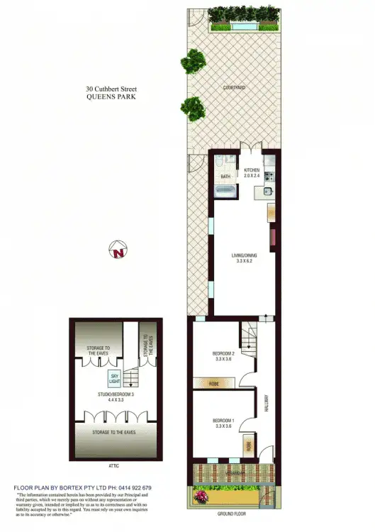 Floorplan of Homely house listing, 30 Cuthbert Street, Queens Park NSW 2022