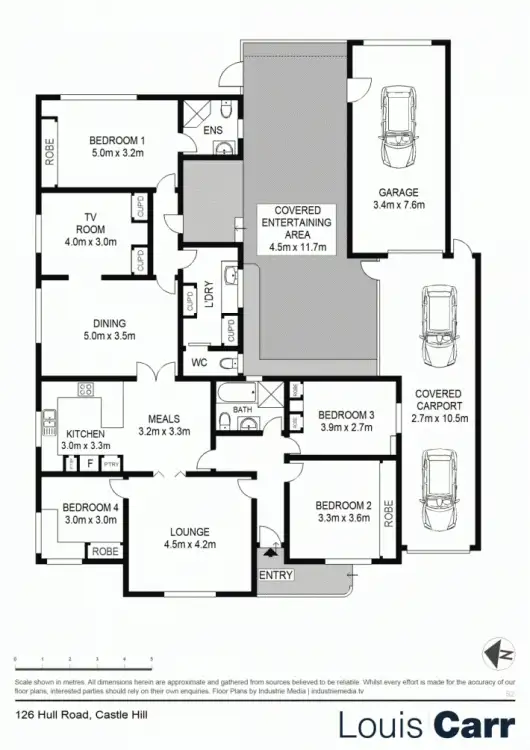 Floorplan of Homely house listing, 126 Hull Road, West Pennant Hills NSW 2125