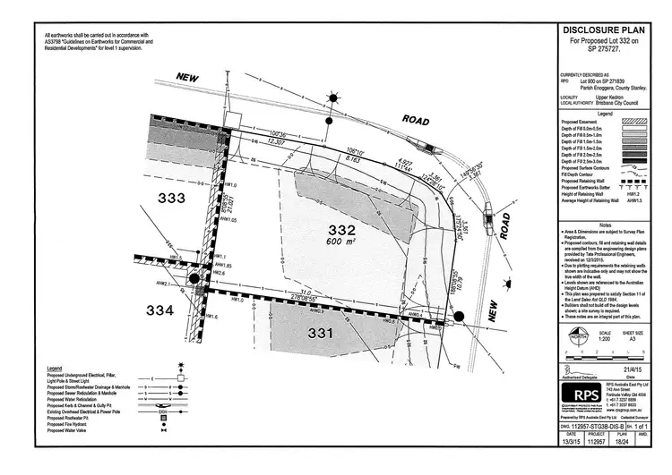 Floorplan of Homely land listing, 332 Grandview On Park, Upper Kedron QLD 4055