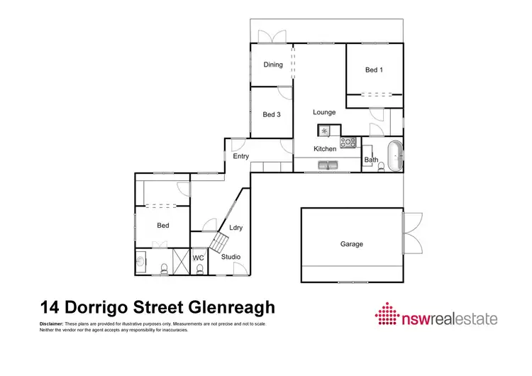 Floorplan of Homely house listing, 14 Dorrigo Street, Glenreagh NSW 2450