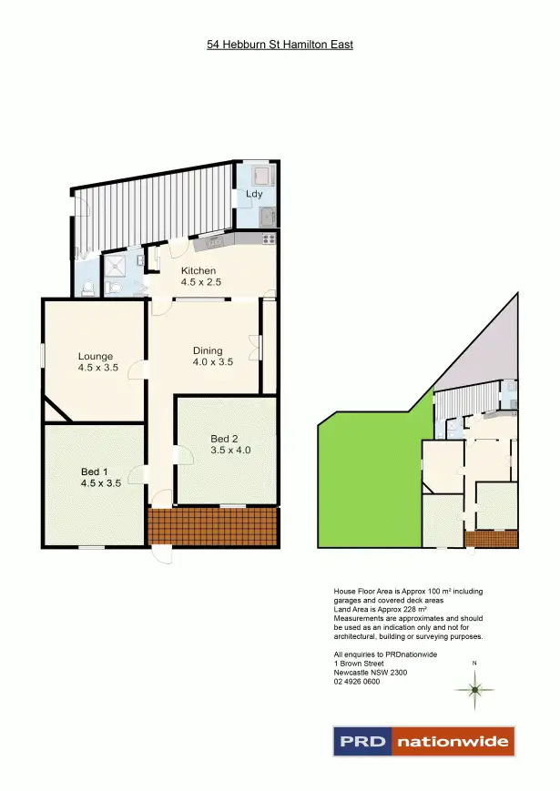 Floorplan of Homely house listing, 54 Hebburn Street, Hamilton East Old NSW 2303