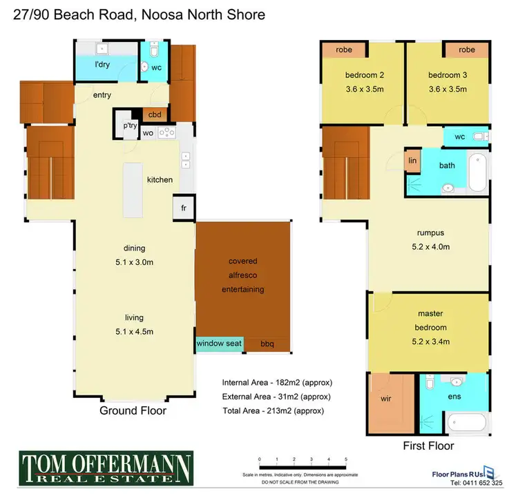 Floorplan of Homely house listing, 27/90 Beach Rd, Noosa North Shore QLD 4565