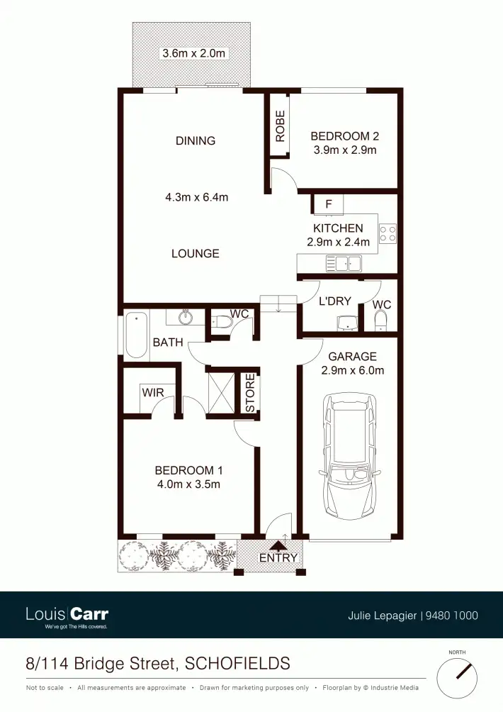 Floorplan of Homely house listing, 8/114 Bridge Street, Schofields NSW 2762