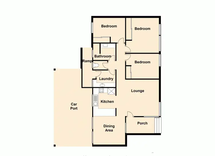Floorplan of Homely house listing, 6 Wallace Street, Redcliffe QLD 4020