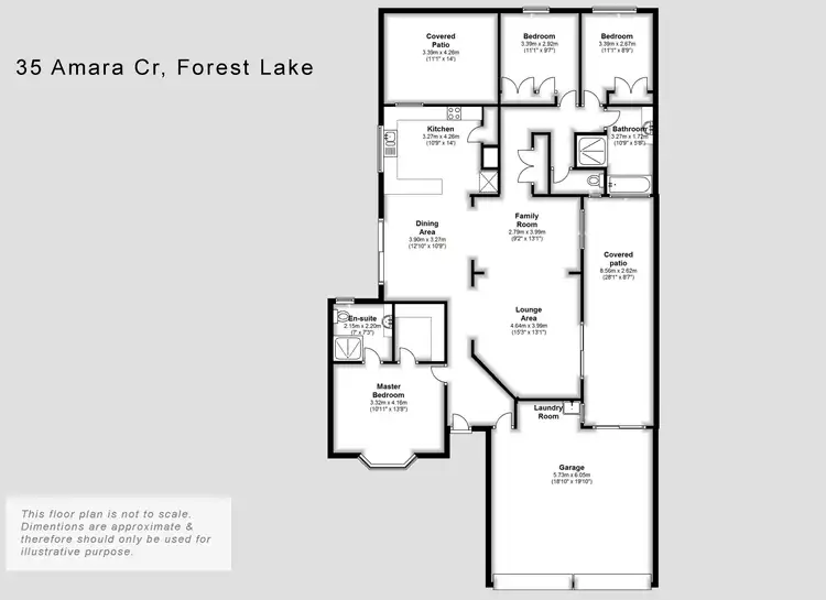 Floorplan of Homely house listing, 35 Amara Cr, Forest Lake QLD 4078