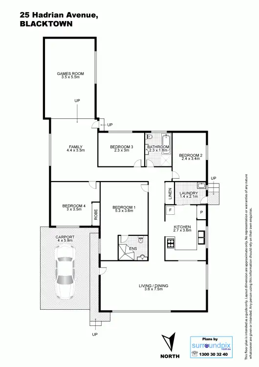 Floorplan of Homely house listing, 25 Hadrian Avenue, Blacktown NSW 2148