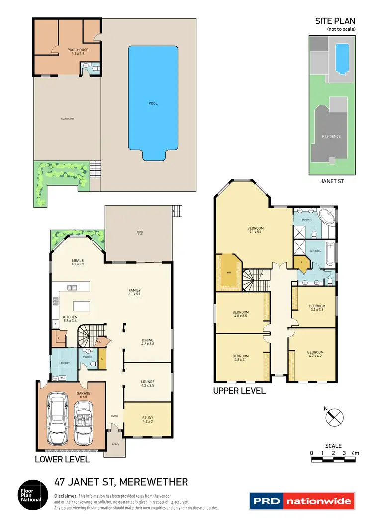 Floorplan of Homely house listing, 47 Janet Street, Merewether NSW 2291
