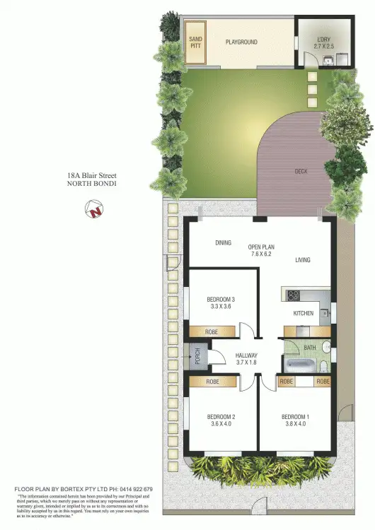 Floorplan of Homely house listing, 18a Blair Street, North Bondi NSW 2026