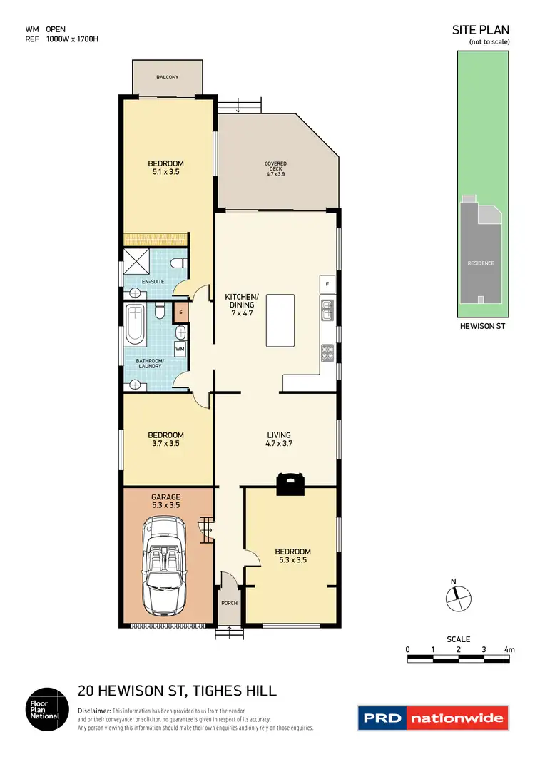 Floorplan of Homely house listing, 20 Hewison Street, Tighes Hill NSW 2297