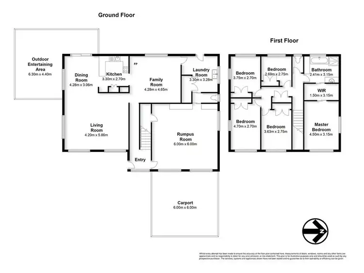 Floorplan of Homely house listing, 16 Paradise Court, Clontarf QLD 4019
