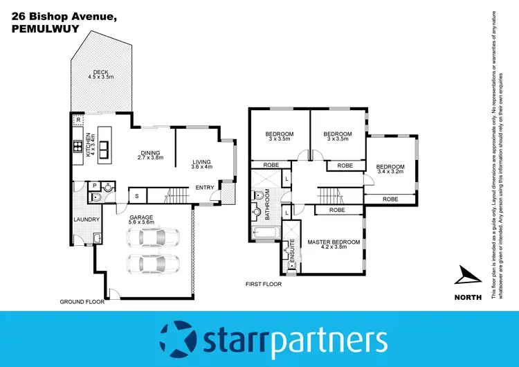 Floorplan of Homely house listing, 26 Bishop Avenue, Pemulwuy NSW 2145