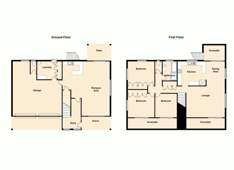Floorplan of Homely house listing, 12 Axholme Street, Brighton QLD 4017