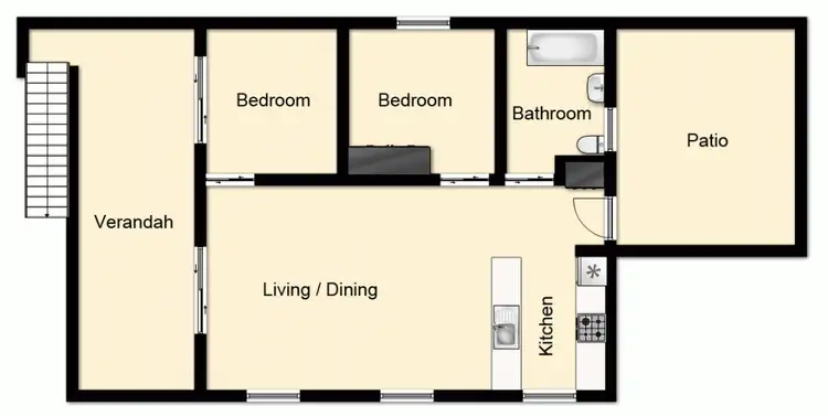 Floorplan of Homely house listing, 106 Lade Street, Coorparoo QLD 4151