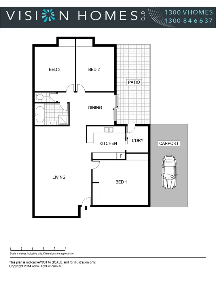 Floorplan of Homely house listing, 17 simone street, Boronia Heights QLD 4124