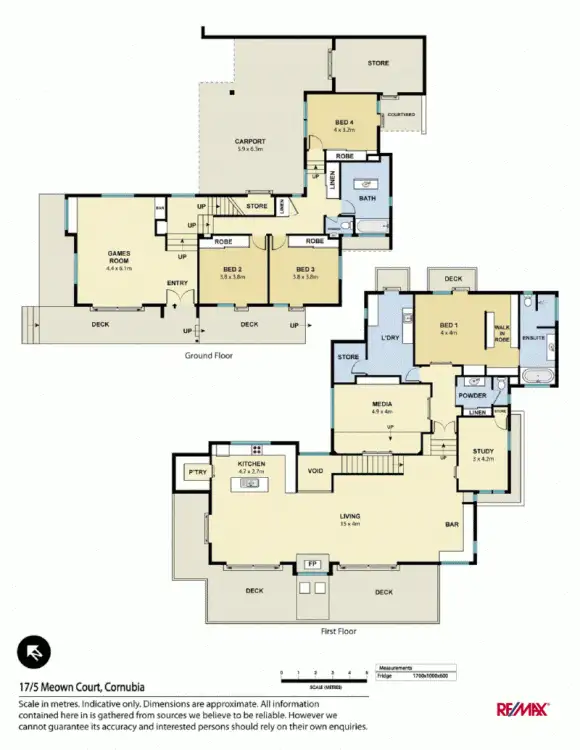 Floorplan of Homely house listing, 17/5 Meown Court, Cornubia QLD 4130