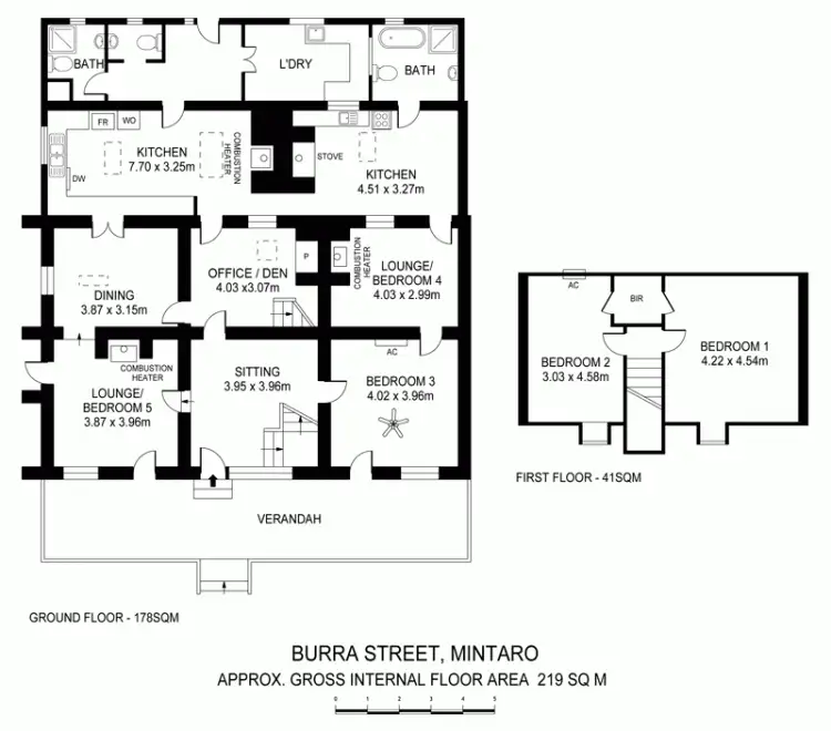 Floorplan of Homely house listing, Lot 22 Leasingham Road, Mintaro SA 5415