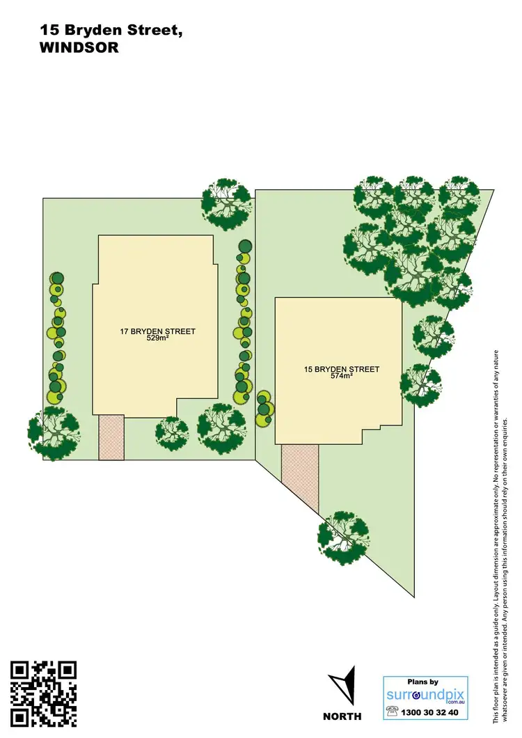 Floorplan of Homely house listing, 15-17 Bryden Street, Windsor QLD 4030