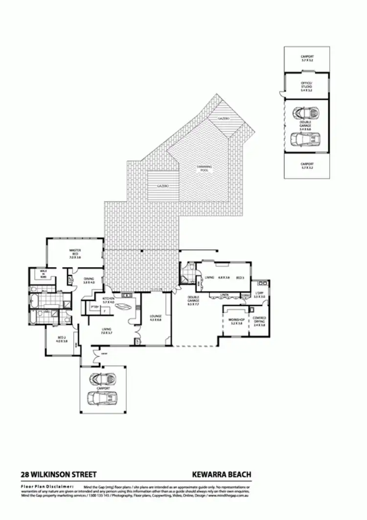 Floorplan of Homely house listing, 28 Wilkinson Street, Kewarra Beach QLD 4879