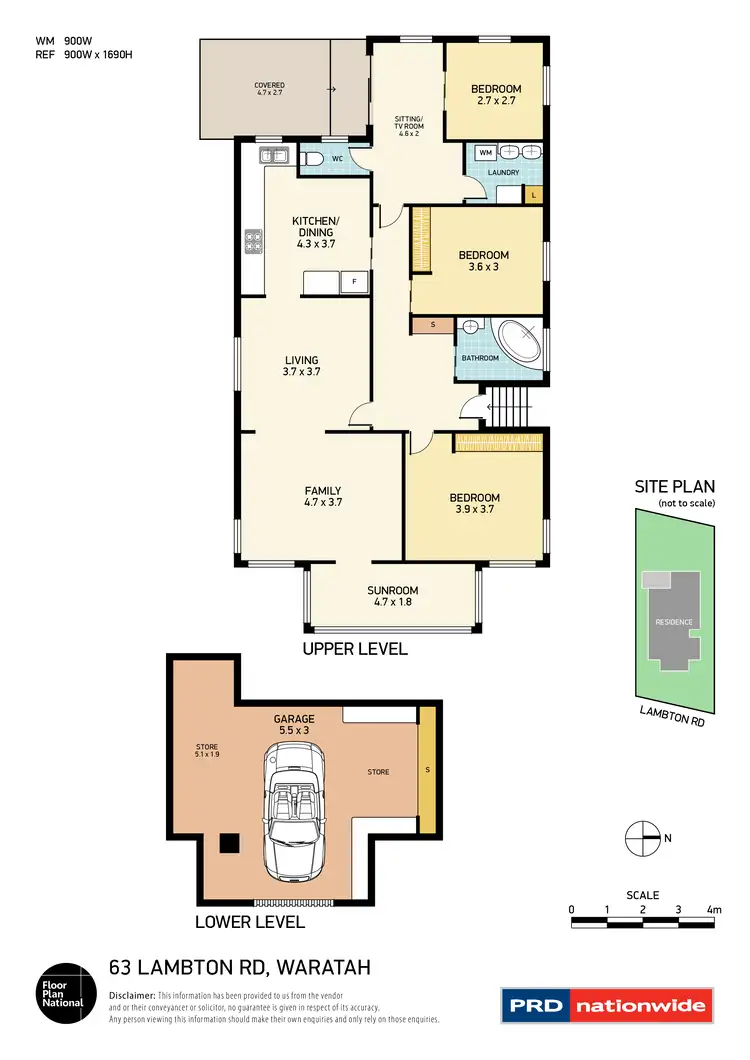 Floorplan of Homely house listing, 63 Lambton Road, Waratah NSW 2298