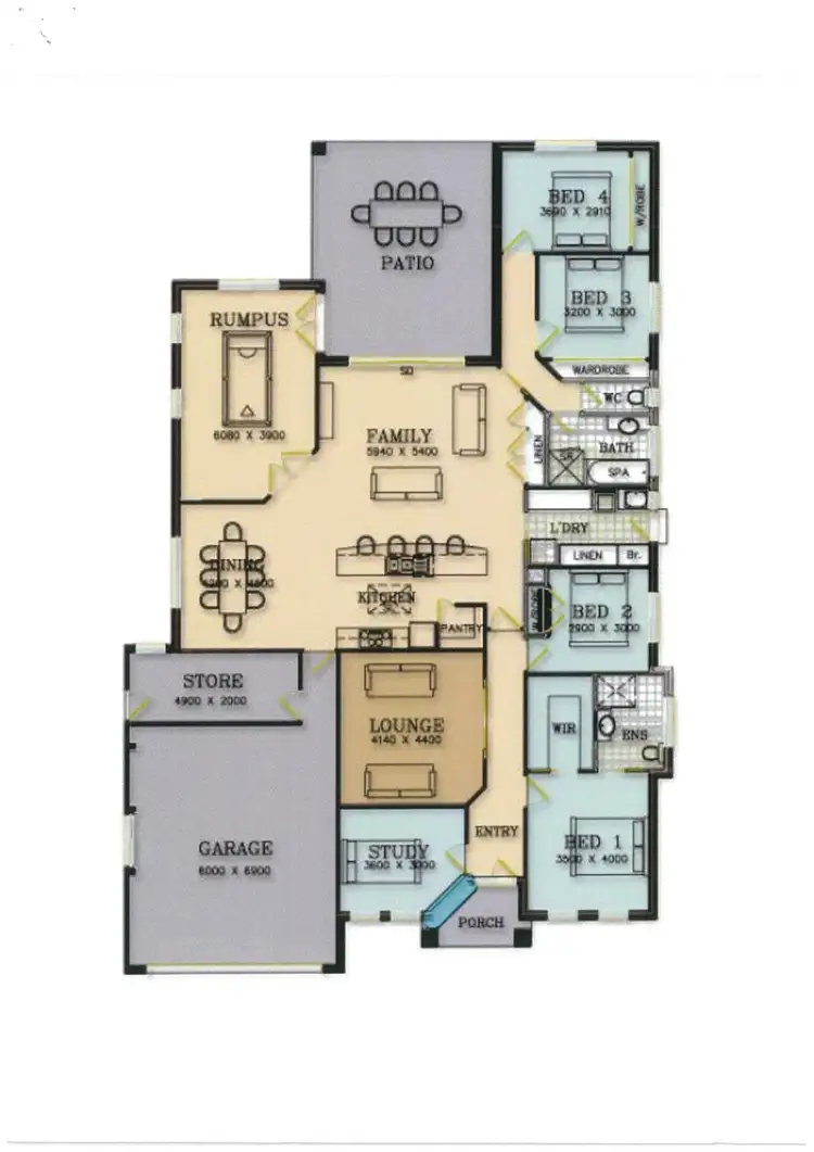 Floorplan of Homely house listing, 39 Bedervale Street, Bourkelands NSW 2650