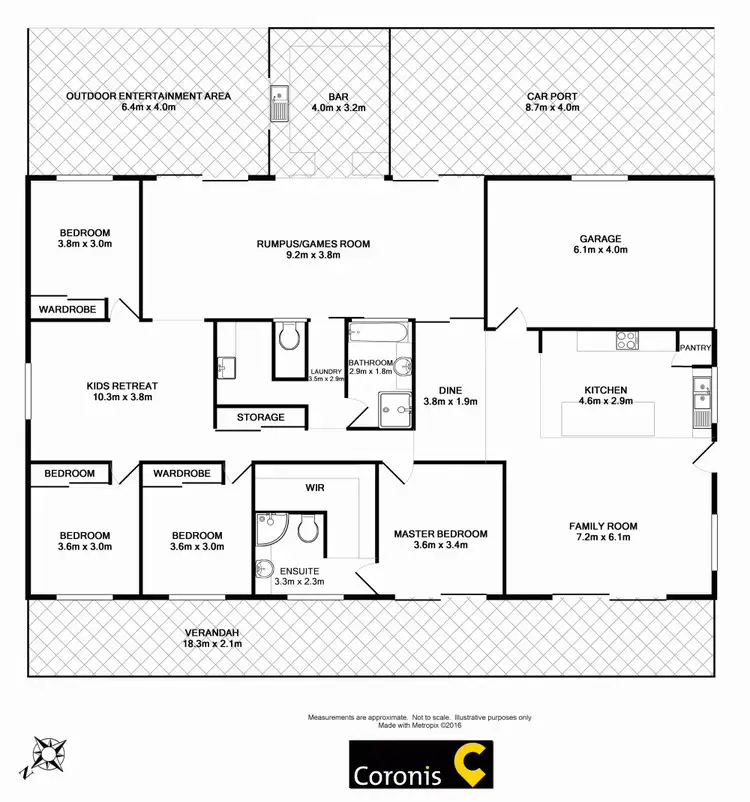 Floorplan of Homely house listing, 5 Mountview Court, Highfields QLD 4352