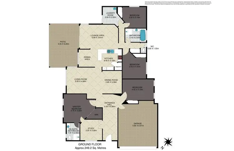 Floorplan of Homely house listing, 24 Venison Crescent, Springfield Lakes QLD 4300