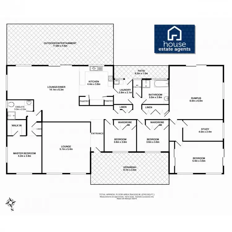 Floorplan of Homely rural property listing, 28 James Road, Goombungee QLD 4354