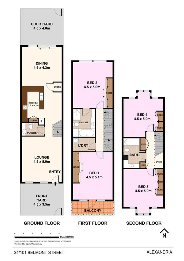 Floorplan of Homely house listing, 24/101 Belmont street, Alexandria NSW 2015