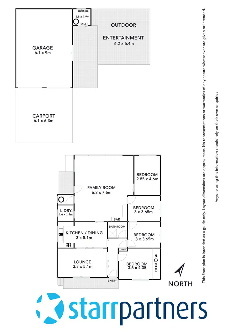 Floorplan of Homely house listing, 51 Muscio Street, Colyton NSW 2760