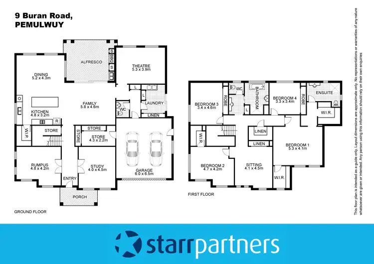 Floorplan of Homely house listing, 9 Buran Road, Pemulwuy NSW 2145
