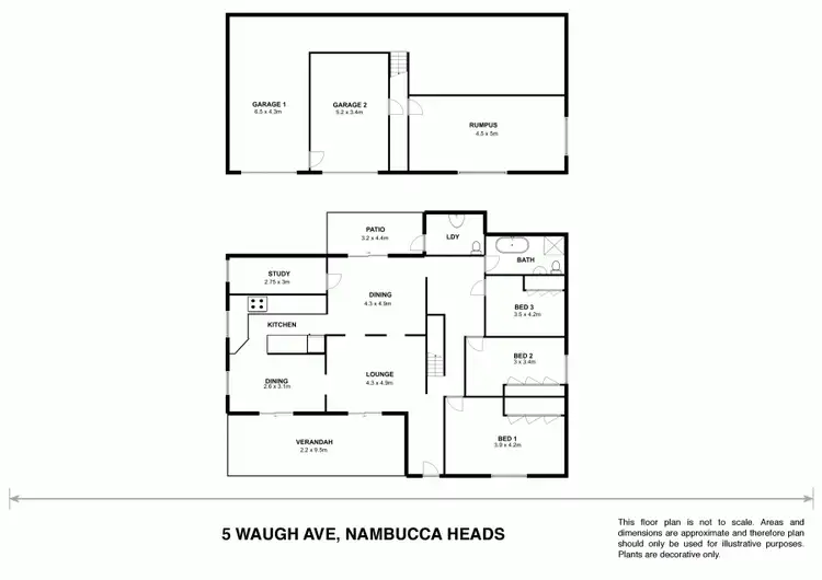 Floorplan of Homely house listing, 5 Waugh Avenue, Nambucca Heads NSW 2448