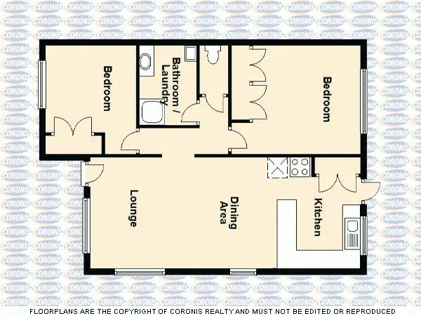 Floorplan of Homely unit listing, Address available on request