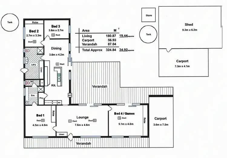 Floorplan of Homely house listing, 29 Hamilton Street, Mannum SA 5238