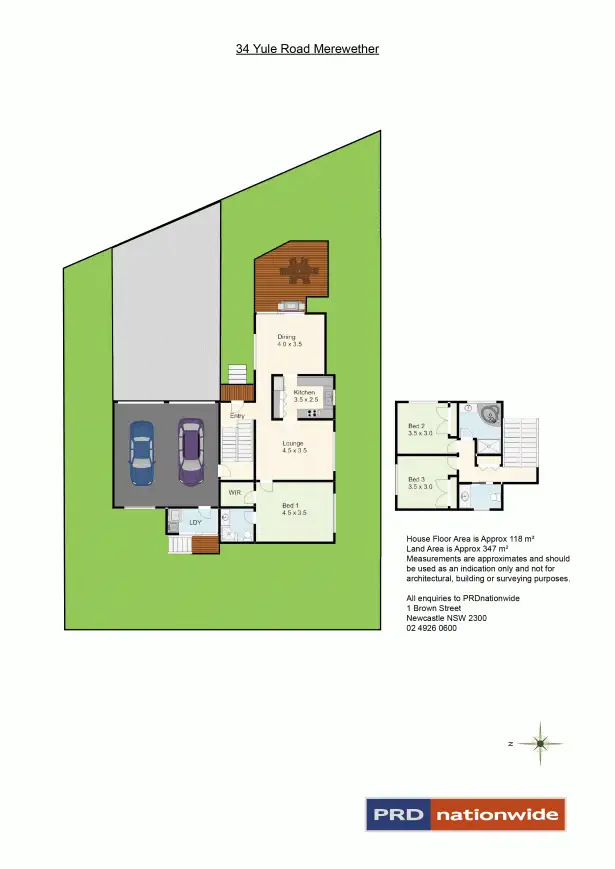 Floorplan of Homely house listing, 34 Yule Road, Merewether NSW 2291