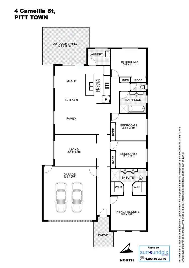 Floorplan of Homely house listing, Address available on request