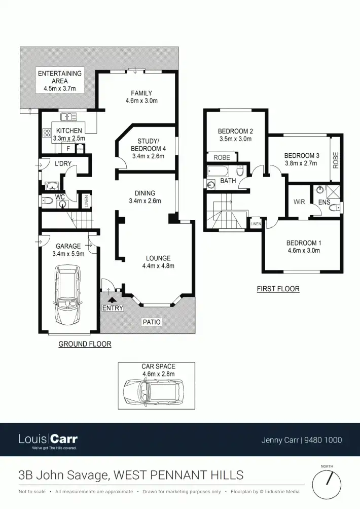 Floorplan of Homely house listing, 3B John Savage Crescent, West Pennant Hills NSW 2125