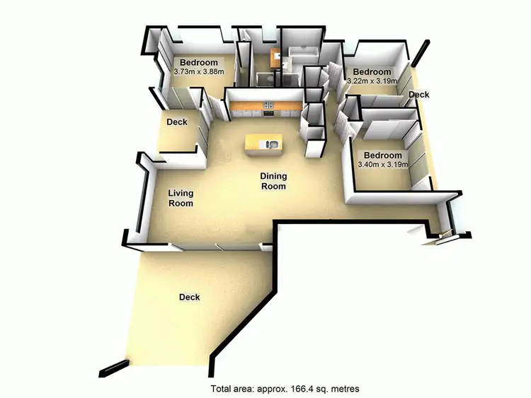 Floorplan of Homely apartment listing, 15/30 Gayundah Esplanade, Woody Point QLD 4019