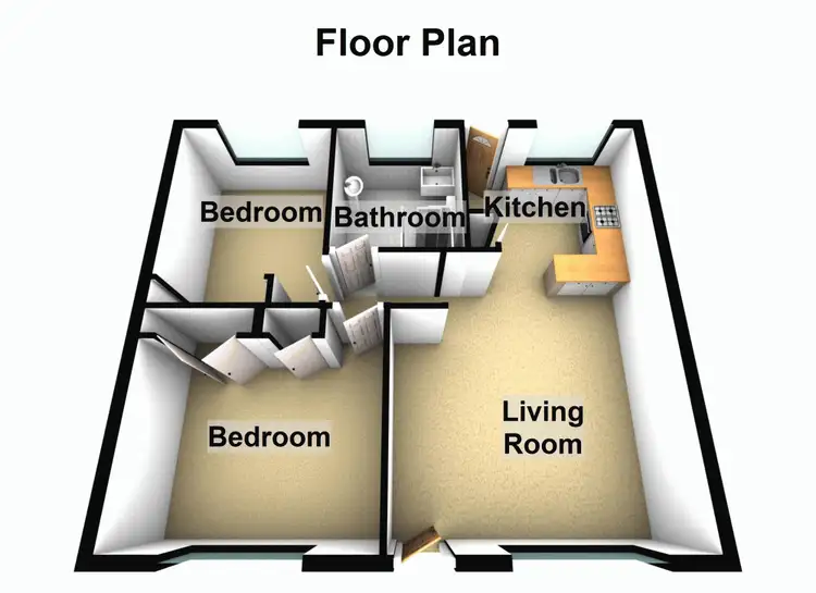 Floorplan of Homely unit listing, 6/108a Ewing Road, Woodridge QLD 4114