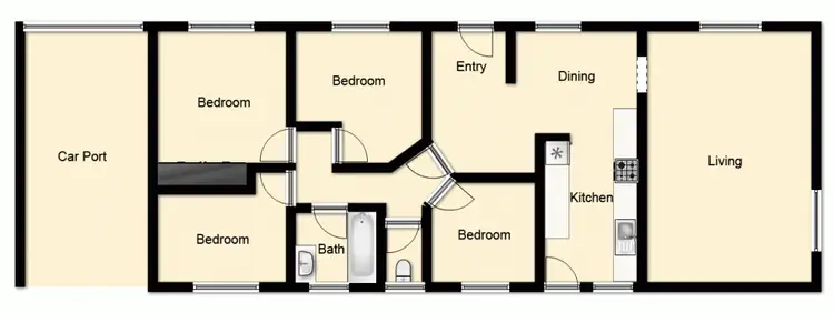 Floorplan of Homely house listing, 2 George Street, Kingston QLD 4114
