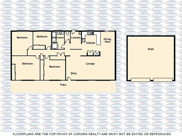 Floorplan of Homely house listing, Address available on request
