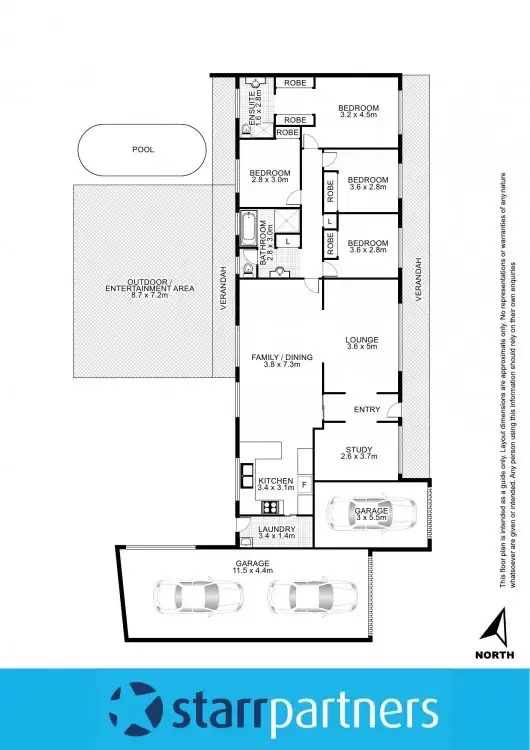 Floorplan of Homely house listing, 23 Swallow Drive, Erskine Park NSW 2759