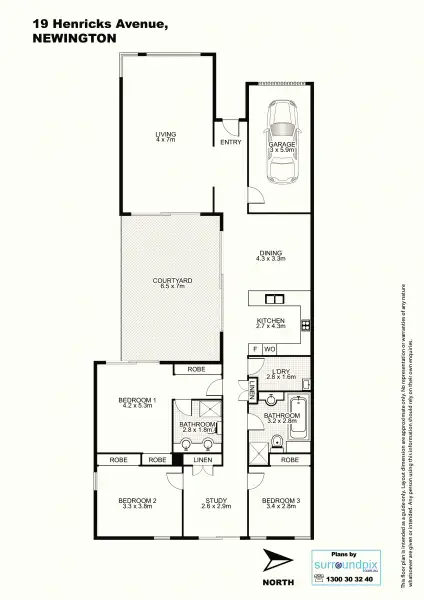 Floorplan of Homely house listing, 19 Henricks Avenue, Newington NSW 2127