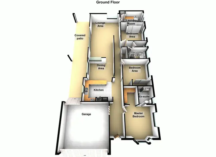Floorplan of Homely house listing, 12 Queens Court, Forest Lake QLD 4078