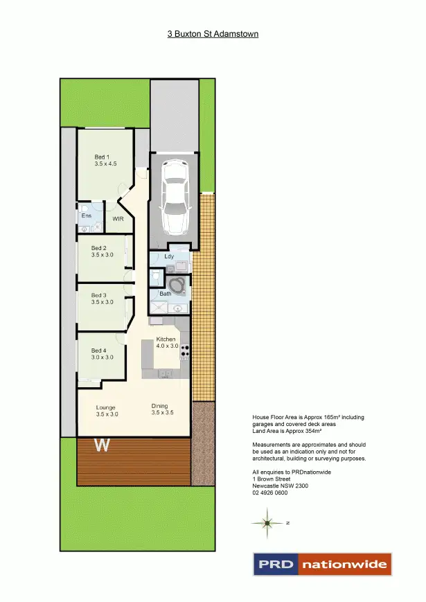Floorplan of Homely house listing, 3 Buxton Street, Adamstown NSW 2289