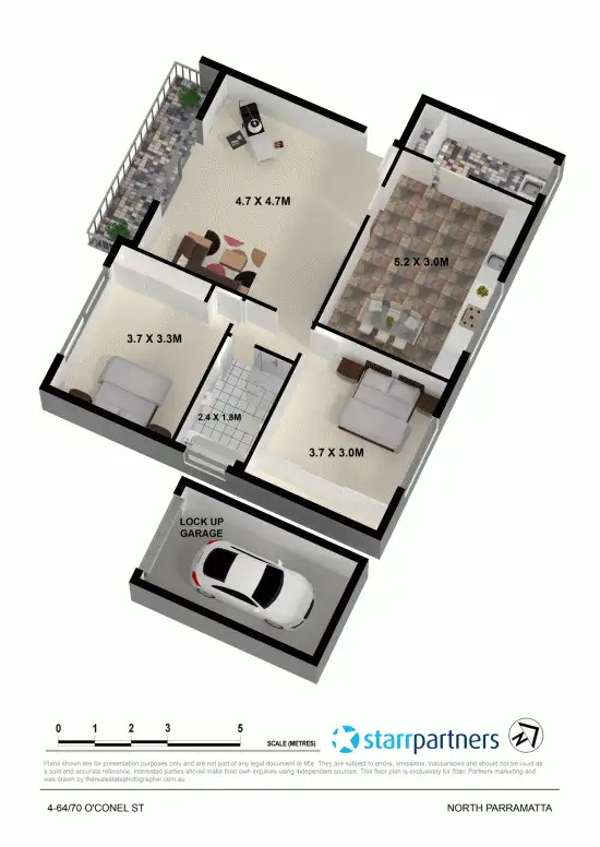 Floorplan of Homely unit listing, 4/64-70 O'connell Street, Parramatta NSW 2150