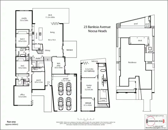 Floorplan of Homely house listing, 23 Banksia Avenue, Noosa Heads QLD 4567