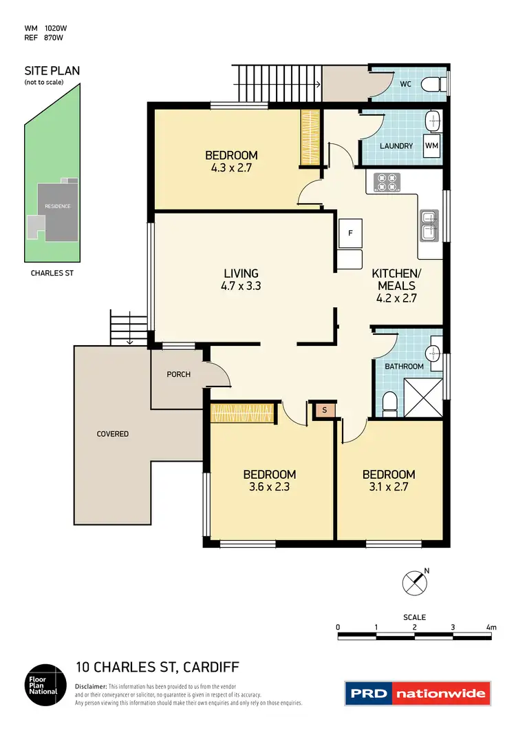 Floorplan of Homely house listing, 10 Charles Street, Cardiff NSW 2285
