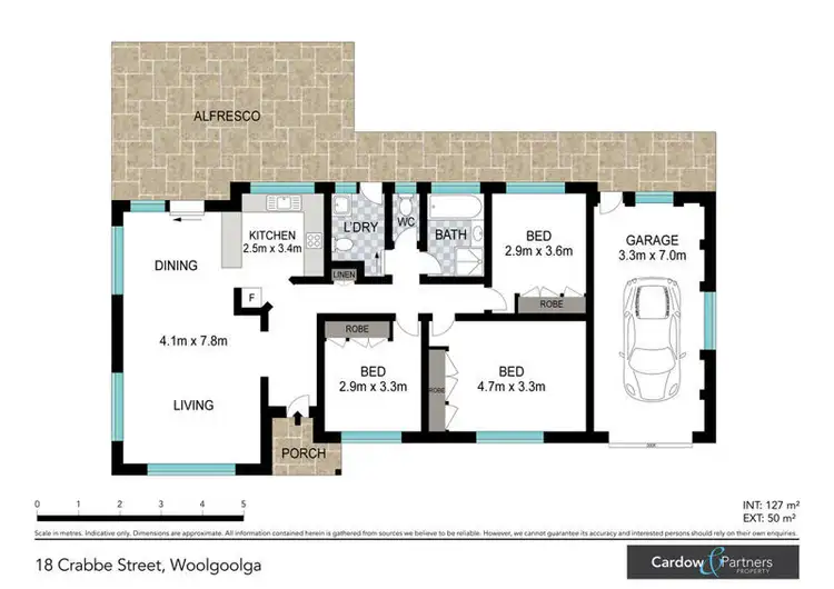 Floorplan of Homely house listing, 18 Crabbe St, Woolgoolga NSW 2456