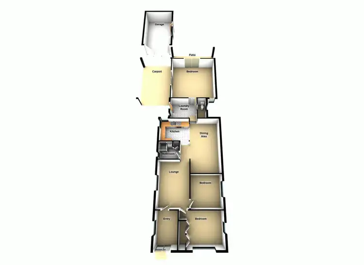 Floorplan of Homely house listing, 11 Manley Street, Redcliffe QLD 4020