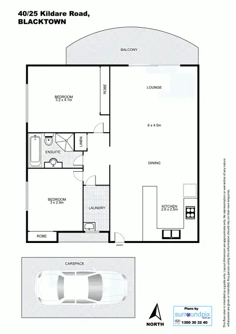 Floorplan of Homely unit listing, Address available on request